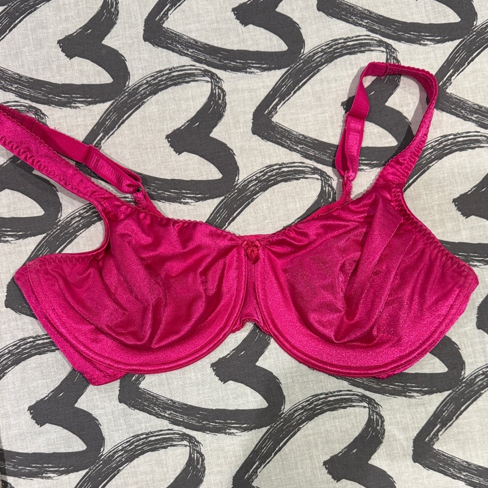 Vibrant Fuchsia Women's Bra